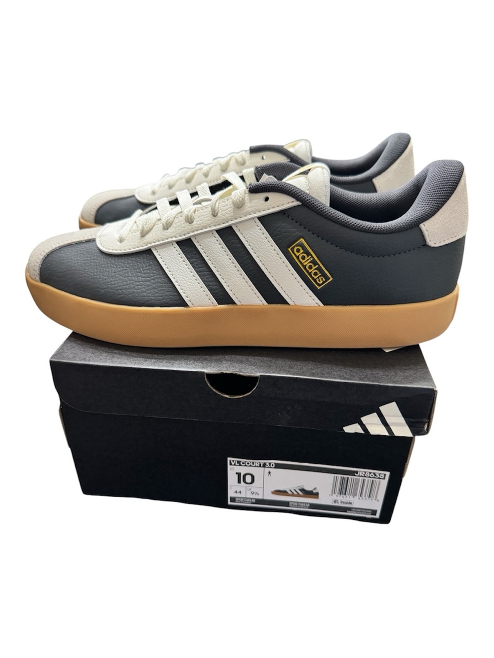 Adidas NIB Adidas VL Court 3.0 Sneakers - Men’s Size 10